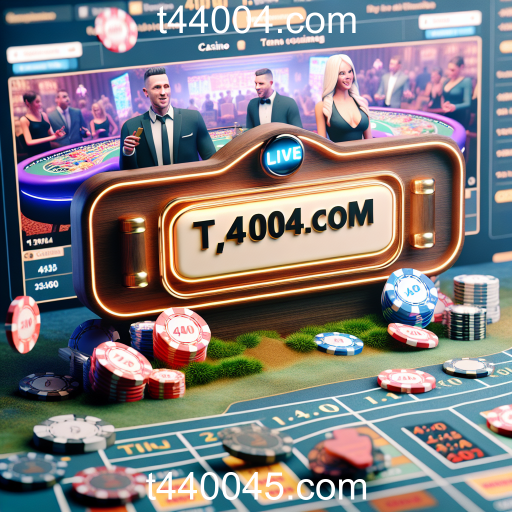 Experiência Imersiva: Jogos Ao Vivo no t44004.com